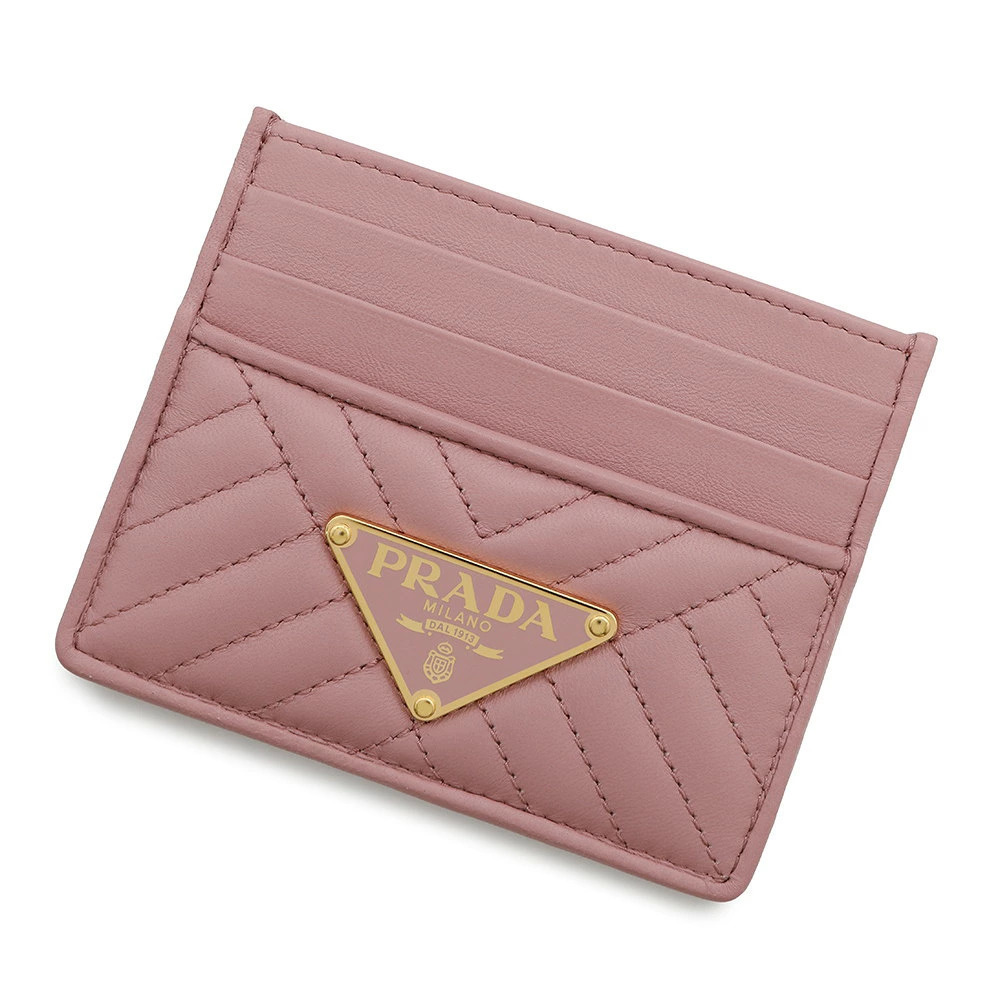 Prada Card Case Wallet Triangle Business Pass